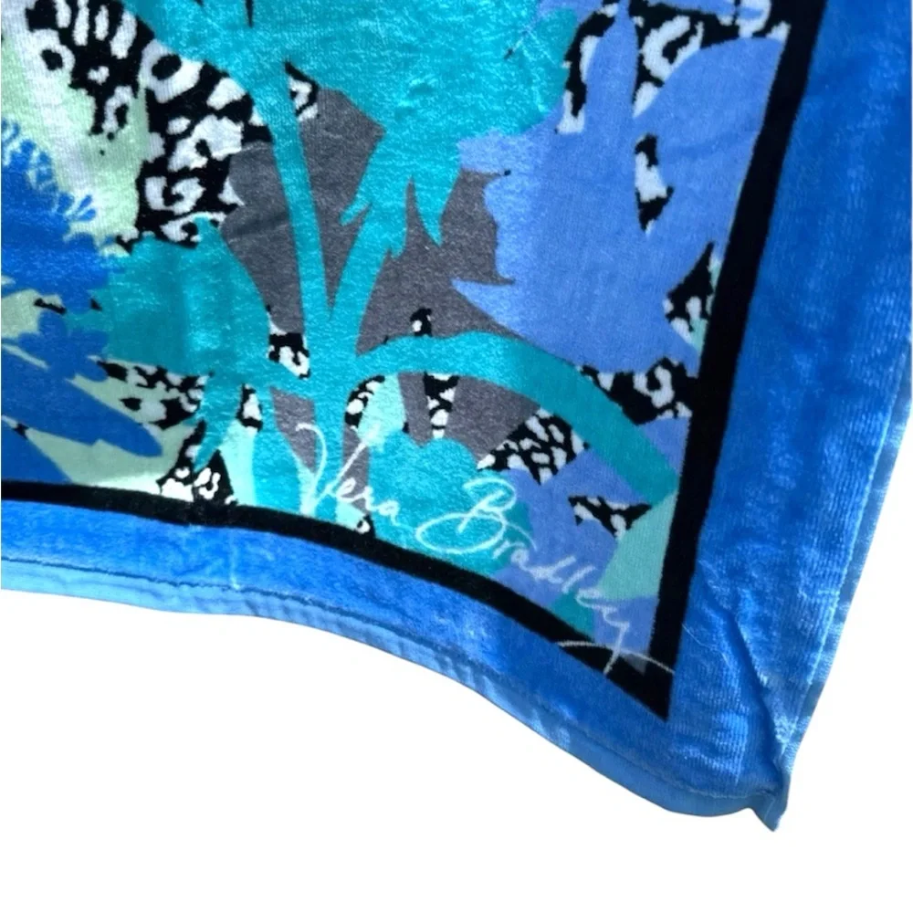 NWT Vera Bradley Camofloral Cheetah Beach Towel Cheetah Print Beach Towel
